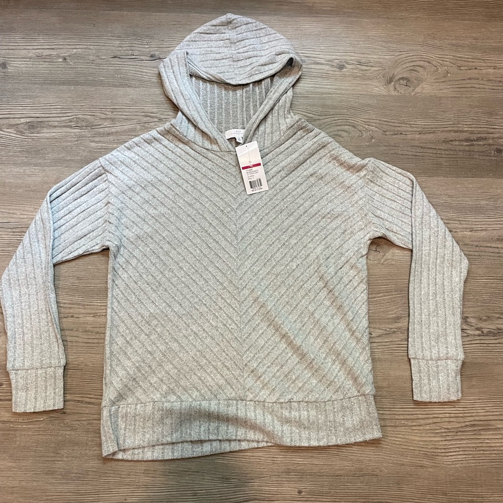 Gray Hooded Women’s Sweater